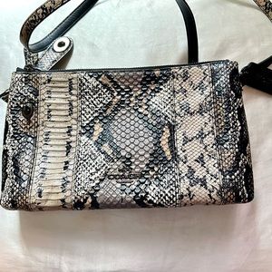 Snakeskin Coach bag
